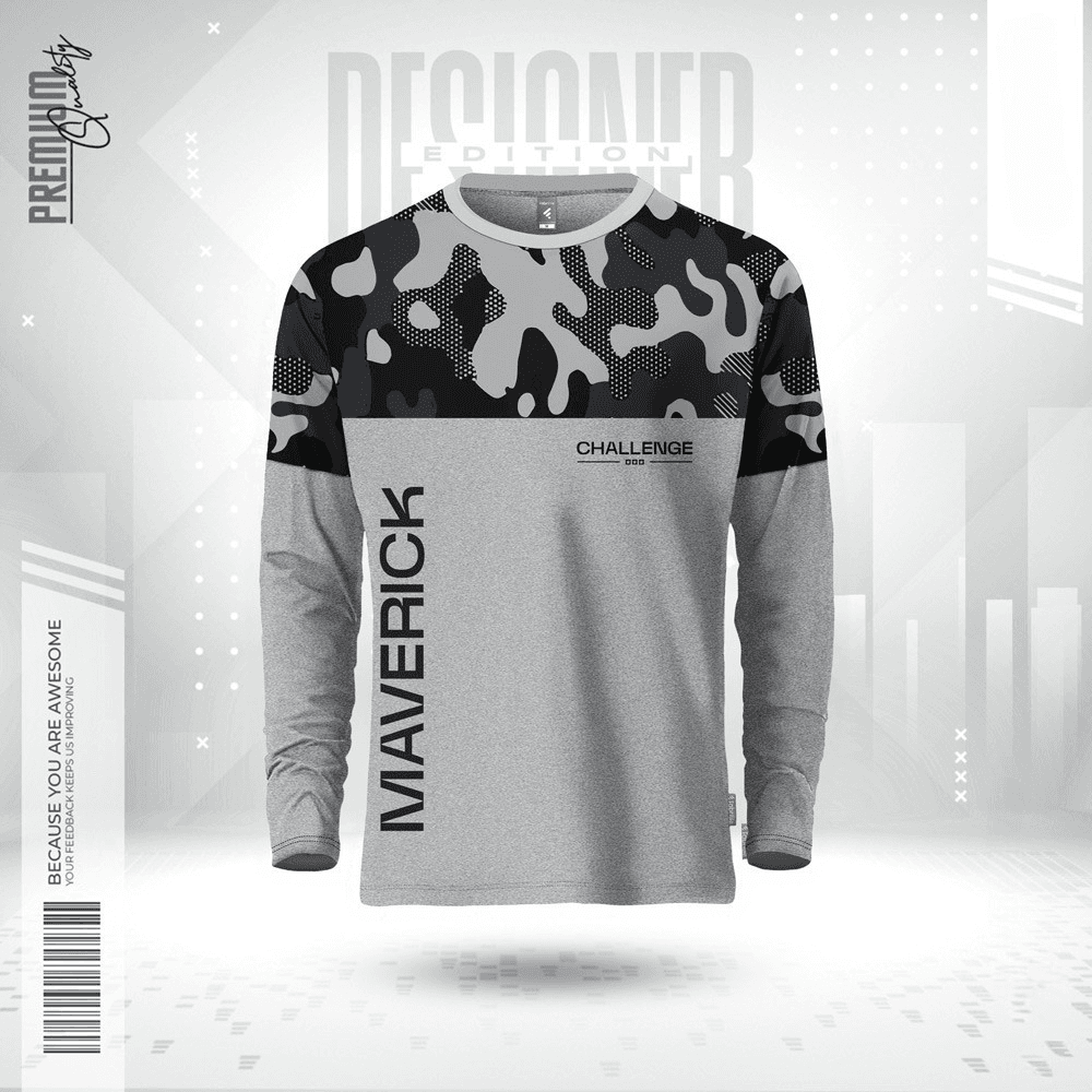 Mens Urban Edition Premium Full Sleeve T-shirt - Maverick