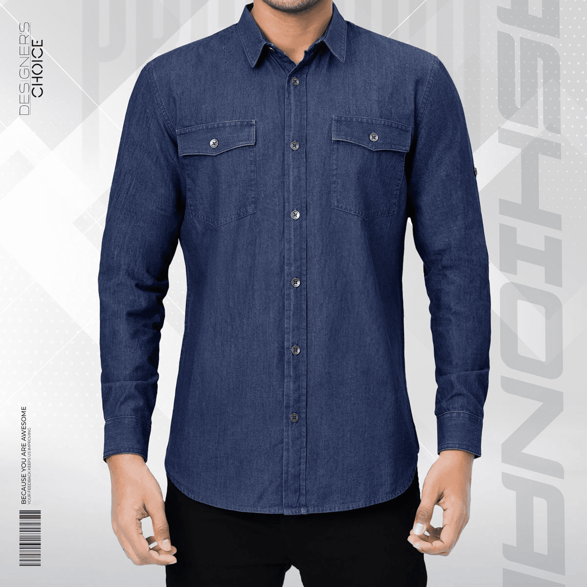 Mens Premium Shirt Designer Edition- Selvedge