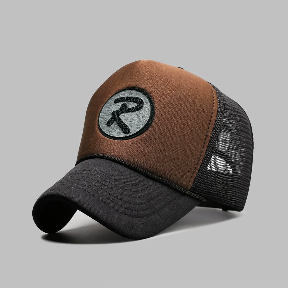 Summer net baseball cap, high top cap